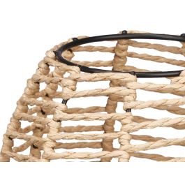 Lampara Sobremesa Ovalada Cuerda Base Madera Giftdecor 15X20CM (12 Unidades) Lampara Sobremesa Ovalada Cuerda Base Madera Giftdecor 15X20CM (12 Unidades)