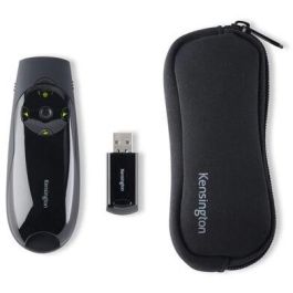 Kensington Expert Puntero Láser Verde - Conexión Inalámbrica USB, Alcance 45M, Control de Cursor y Presentaciones