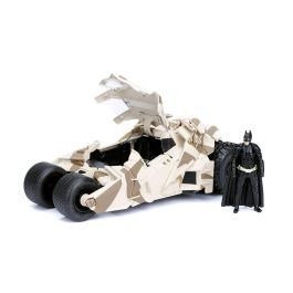 Coche metal batmóvil camuflaje 2008 el caballero oscuro incluye figura de batman de metal 7 cm escala 1:24 Coche metal batmóvil camuflaje 2008 el caballero oscuro incluye figura de batman de metal 7 cm escala 1:24