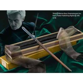 The Noble Collection Réplica Oficial de la Varita de Draco Malfoy de Harry Potter y las Películas, con Caja Original de Olivander