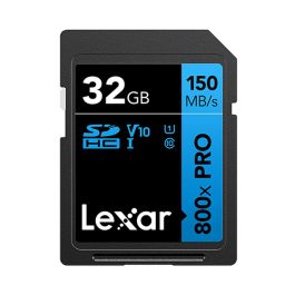 Tarjeta de Memoria Micro SD con Adaptador Lexar CL3800NW-ATA-XG 32 GB
