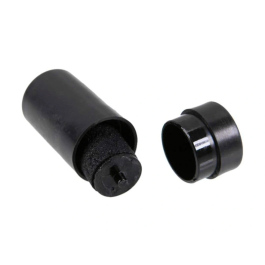 Q-connect Rodillo Entintador 18 mm Negro para Etiquetadora KF00711