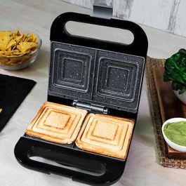 Sandwichera Cecotec Rock´nToast 750W Negro Inox 750 W Sandwichera Cecotec Rock´nToast 750W Negro Inox 750 W
