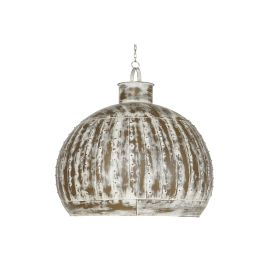 DKD Home Decor Lamp rustik 23 Pantalla Gris Claro Metal 60x60x60 cm