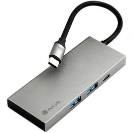 NGS WonderDock4 Pro Base USB-C con HDMI 4K, USB-C PD 100W y 2x USB 3.0, WONDERDOCK4PRO
