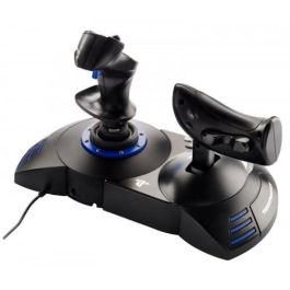 Thrustmaster T.Flight Hotas 4 Palanca de mando para PC y PlayStation 4, USB 2.0, Negro/Azul Thrustmaster T.Flight Hotas 4 Palanca de mando para PC y PlayStation 4, USB 2.0, Negro/Azul