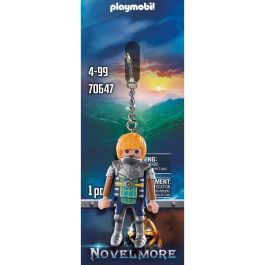 Playmobil Llavero Pirata Rico, Llavero con Personaje del Principe Arwynn y Gancho