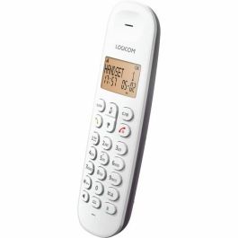 Logicom Teléfono Fijo Inalámbrico DECT ILOA 150 SOLO Berenjena Sin Contestador Automático