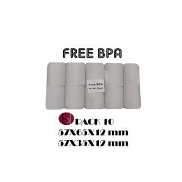 Ekrit Rollo Térmico Sin BPA 57x55x12 mm 57 grs -10U- Precio: 6.69000046. SKU: B1GNQ3A3ZH