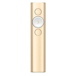 Logitech Puntero Laser Spotlight, Inalámbrico, 30 M., De Color Dorado Precio: 118.88999958. SKU: B19GFNMD39