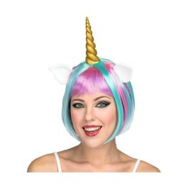 Peluca corta unicornio Precio: 7.34349. SKU: S8606552