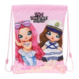 Mochila Saco Infantil Na!Na!Na! Surprise Sparkles Rosa 26 x 34 x 1 cm