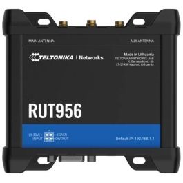 Teltonika RUT956 Router Industrial Dual SIM LTE Wifi RS232 RS485 Teltonika RUT956 Router Industrial Dual SIM LTE Wifi RS232 RS485 Precio: 288.58999972. SKU: B1C6P4FK7H