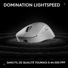 Logitech G Pro X Superlight 2 DEX Ratón Blanco Inalámbrico para Gaming - AUC1730855109987
