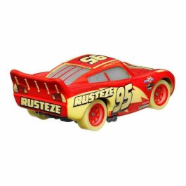 Mattel MATHTK45 Set de Minivehículos de Coches de Fundición a Presión que Brillan en la Oscuridad 1:55