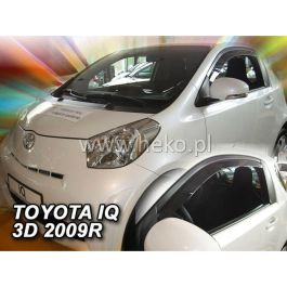 Deflector de viento HEKO HO29613 Toyota iQ Frontal 2 Piezas