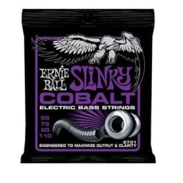 Ernie Ball Juego Cuerdas Bajo Eléctrico Cobalt Slinky Power 55-110