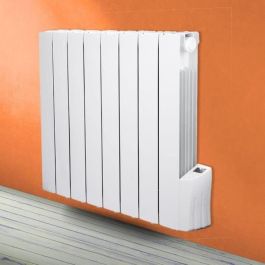 Warm Tech ELE5411074171919 Radiador Eléctrico de Inercia de Fluido 1200W Blanco - Hasta 50m3