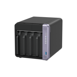 QNAP TS-432X-4G Servidor NAS Torre 4 Bahías 4GB DDR4, Procesador Alpine AL-524 4 Núcleos 2.0GHz, 10GbE SFP+, 2x2.5GbE, PCIe Gen3, QTS