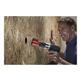 Wolfcraft Sierra de corona bimetal ø68 mm con adaptador y broca piloto