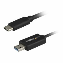 Cable USB A a USB C Startech USBC3LINK Negro