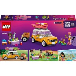 LEGO 42659 Friends Viaje por carretera con amigos, Set de construcción de juguete para niñas de 6 años LEGO 42659 Friends Viaje por carretera con amigos, Set de construcción de juguete para niñas de 6 años