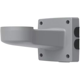 Axis T94J01A Soporte a Pared de Aluminio Gris para Cámaras Axis Q62 Series, Robusto, Uso Interior/Exterior, Múltiples Entradas de Cable