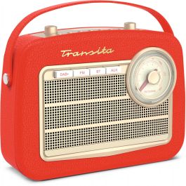 TechniSat Transita 130 Radio Portátil FM/DAB+ Rojo
