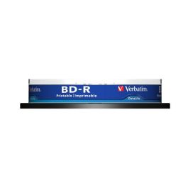 Verbatim BD-R SL Datalife 25GB 6x Wide Inkjet Printable 10 Pack Spindle Verbatim BD-R SL Datalife 25GB 6x Wide Inkjet Printable 10 Pack Spindle