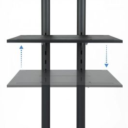 TooQ FS1470M-B Soporte de Suelo Inclinable para TV de 37-70" hasta 50kg