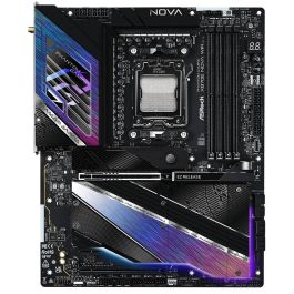 ASROCK X870E Nova WiFi (AM5) (D) Placa base AMD Zócalo AM5, Ryzen 7000/8000/9000, DDR5, Wi-Fi 7, ATX