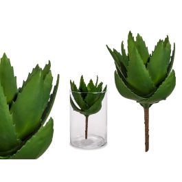 Planta Aloe Vera Ibergarden 13x24.5x14 cm verde plástico (18 Unidades) Precio: 62.50000053. SKU: S3607244