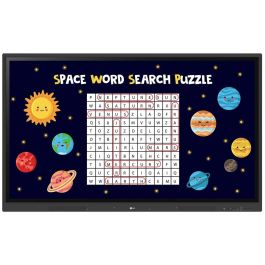 LG 75TR3DK-B Pantalla Táctil 75" UHD 4K para Señalización Digital y Educación con Wi-Fi, 3840x2160 Píxeles