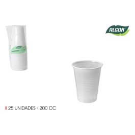 Vaso Blanco 200 cc - Pack de 25 - Algon (24 Unidades) Precio: 14.7899994. SKU: B1HWHETXA7