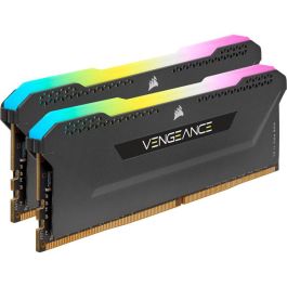 Corsair Memoria RAM Vengeance RGB Pro DDR4 16GB (2x8GB) 3200MHz CL16 Negra
