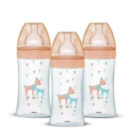 Dodie 3700763510989 Conjunto de 3 Biberones Sensation+ Glass 270ml 0-6 meses Pacificador Plano Pacificador Plano Color Pacificador Plano Precio: 44.5000006. SKU: S7182663