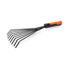 Edm Mini rastrillo de jardinería gris/naranja metal/pvc 38cm Precio: 9.68999944. SKU: S7916512