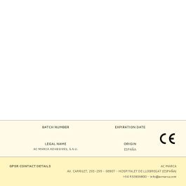 Ceys Masilla Acrílica Sellador Juntas Grietas Paredes Blanco 125ml