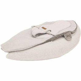 Domiva Cojín de Lactancia Multifuncional NOVA - 202 cm - 4 en 1 - Soft Nova - Pearl