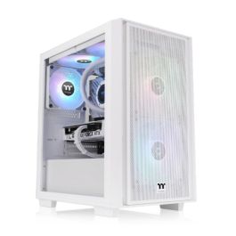 Thermaltake Versa H16 TG ARGB - Micro Torre PC Blanca con 2 Ventiladores 120mm Frontales y 1 Trasero, Soporte para Discos 2.5"/3.5" Precio: 64.58999965. SKU: B1F8HW7SQ7