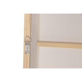 DKD Home Decor Cuadro Moderno Abstracto Beige Blanco 4 x 183 x 123 cm Lienzo Pintado Mano