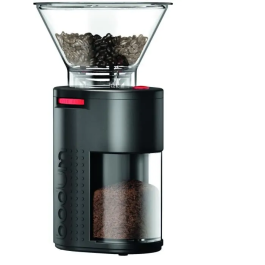 Bodum BISTRO Molinillo de café eléctrico, muela de acero inoxidable, 160 W
