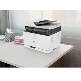 HP 4ZB97A Impresora Multifunción Color Láser MFP 179FNW 4 en 1 WiFi Ethernet USB Fax ADF 40 Hojas Blanca Oficina