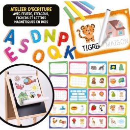 Pizarra maxi regulable para niños - LISCIANI - Ideal para aprender a leer y escribir