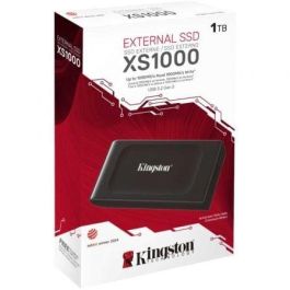Disco Externo SSD Kingston XS1000 1TB/ USB 3.2/ Negro Disco Externo SSD Kingston XS1000 1TB/ USB 3.2/ Negro