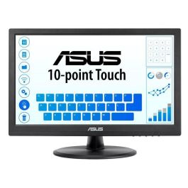 ASUS VT168HR Monitor LED Táctil Multitouch 15.6" WXGA (1366x768) 5ms HDMI USB VESA Color Negro para PC