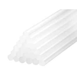 Liderpapel Barras Termofusibles 7mm x 200mm Blíster 12 Unidades para Pistola de Silicona