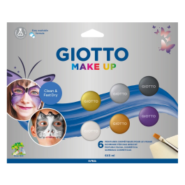 Giotto Pintura Facial Set 6 Botes 5 ml Colores Metálicos Precio: 16.98999962. SKU: B19T6AJXEX