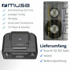 Radio Cassette Muse M-182 RDC Radio Cassette Muse M-182 RDC