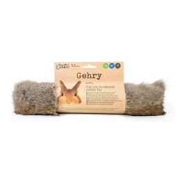 Gloria Cojín Grande de Piel de Conejo para Gato 40 cm Fabricado en España Natural y Sostenible